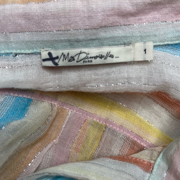 EUC Mes Demoiselles- Ricardo Striped Dress. Size 1/ US S-M - Picture 6 of 9